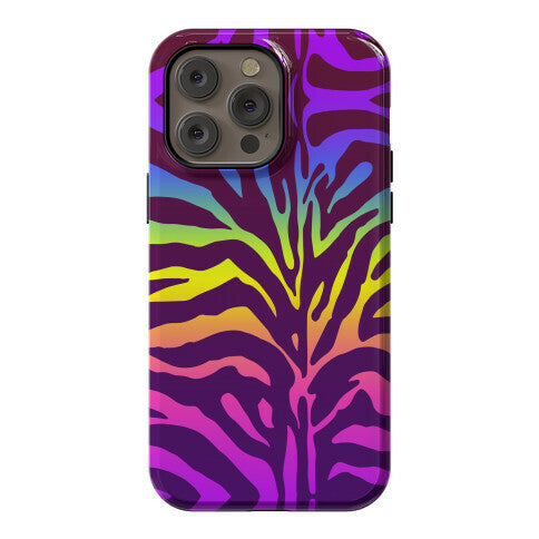 Rainbow Zebra Phone Case